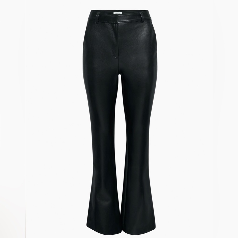 Aritzia Babaton Vegan Leather Program Pant - size 0. Never worn, new with tags